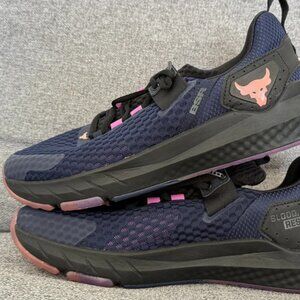 Under Armour Project Rock BSR 4 Training Shoes Midnight Navy 10.5 New